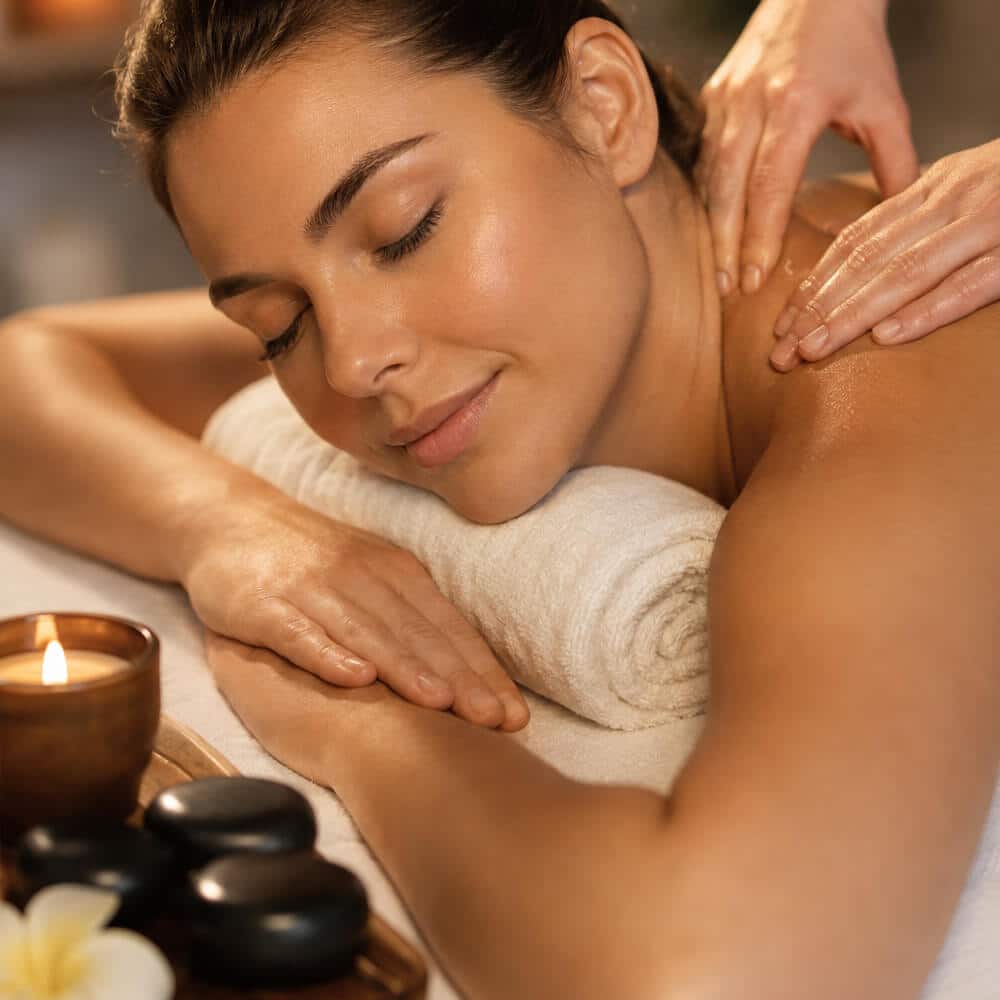 Professional massage treatment at Glamour Glow in Torquay